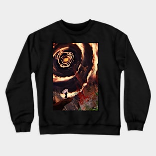 "the Sorcerer's Vengeance" Vortex Crewneck Sweatshirt